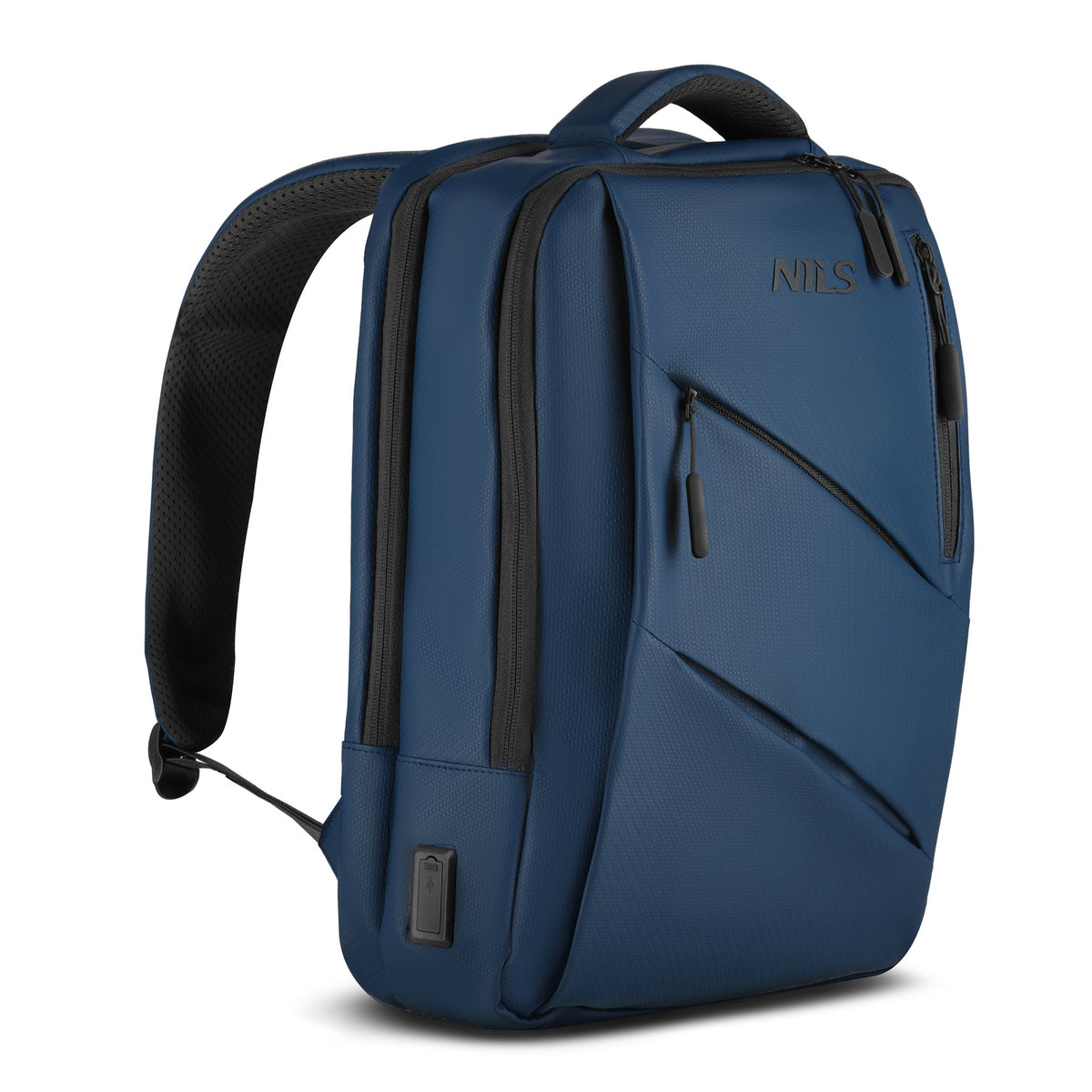 NC4502 BLUE Klēpjdatora mugursoma AR USB NILS