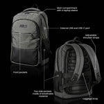 NC4503 CITY MUGURSOMA AR USB PELĒKĀM NILS