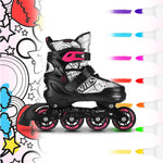 NH10907 4-IN-1 INLINE SLIDAS AR NOMAINAMU HOKEJA ASPIENU TINTY PINK IZMĒRS M (35-38) NILS EXTREME