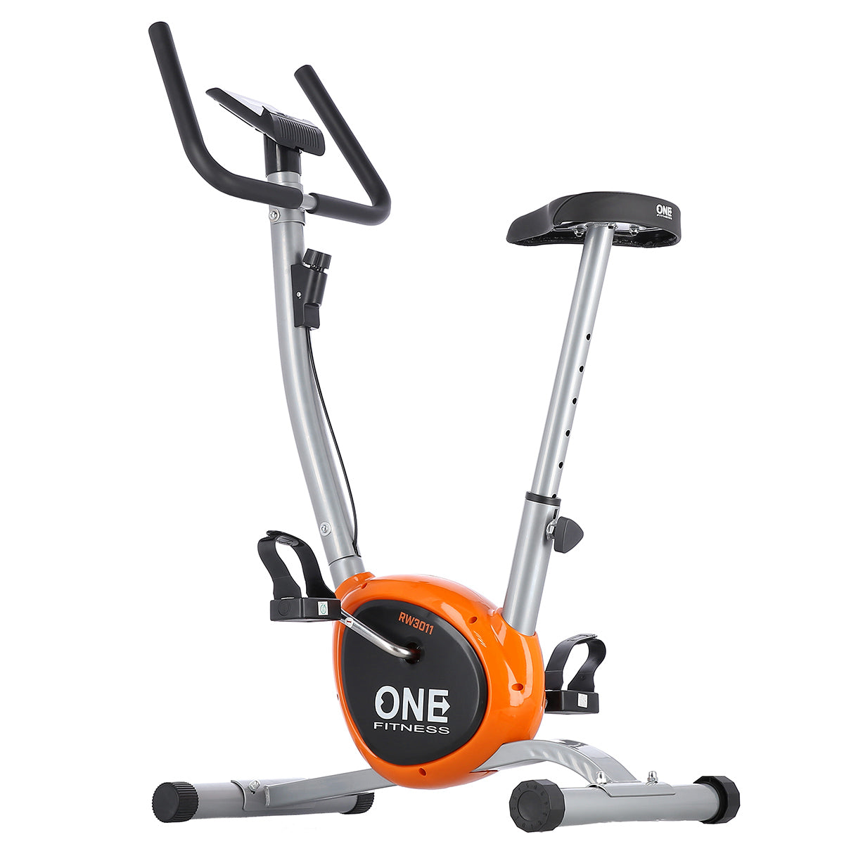 Velotrenažieris SILVER-ORANGE ONE FITNESS RW3011