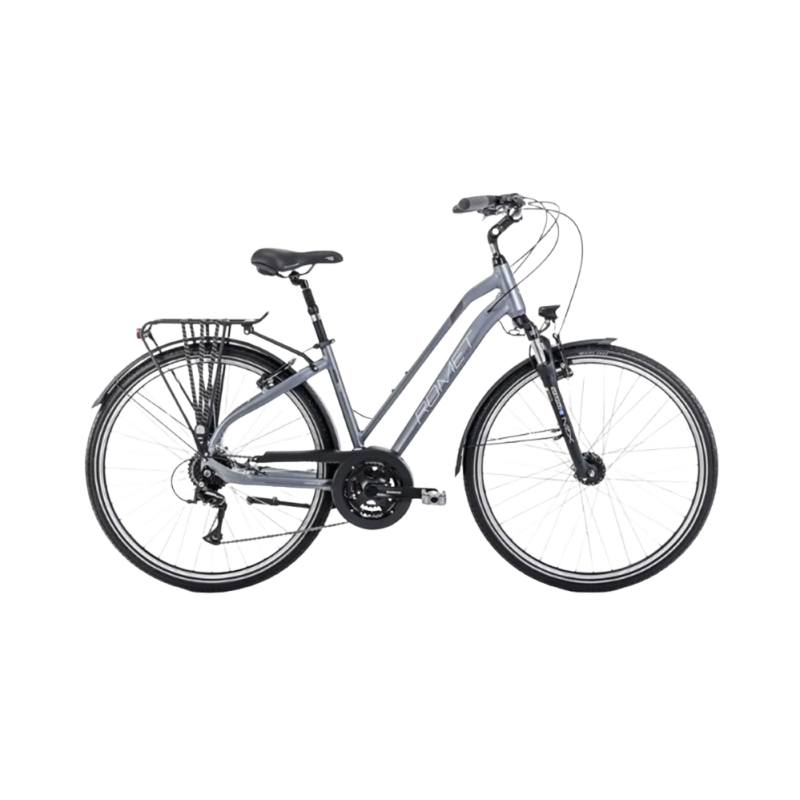Velosipēds ROMET Gazela 5, sudrabpelēks (L)