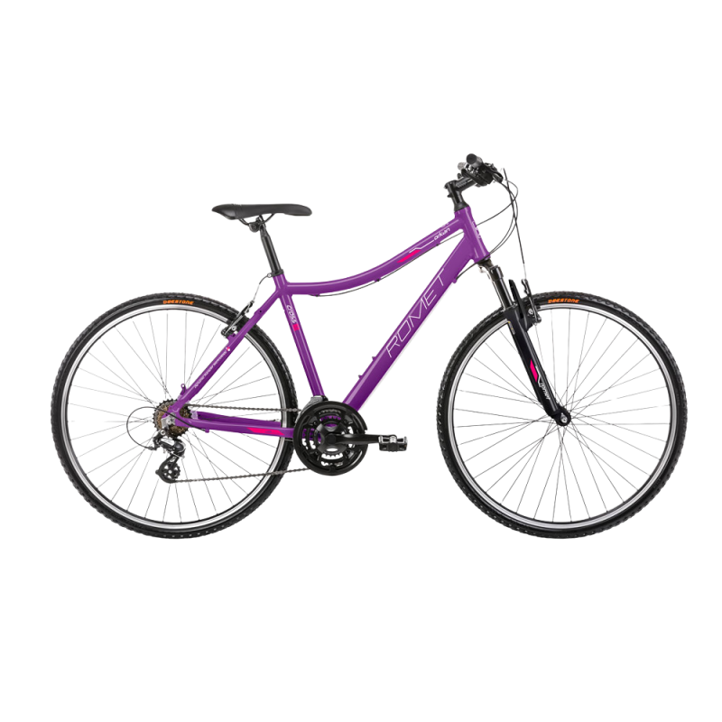 Sieviešu velosipēds ROMET Orkan D, violets (S)