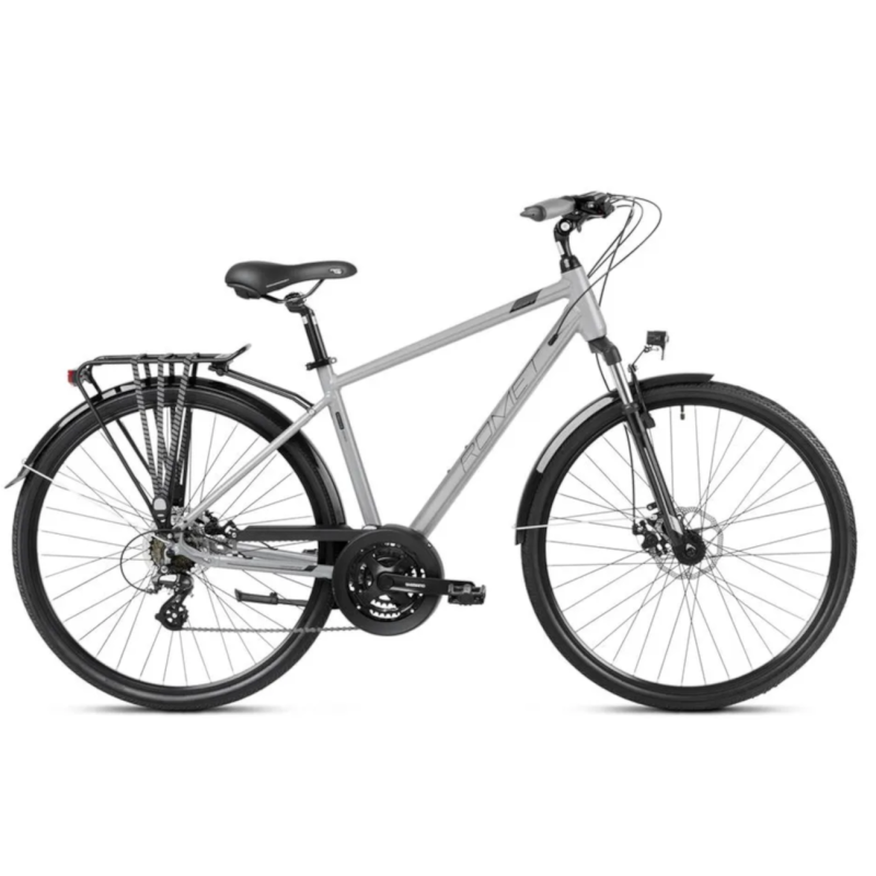 Hibrīda velosipēds ROMET Wagant 2, pelēks-grafīts (XL)