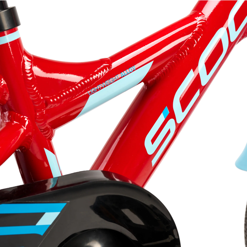 Bērnu velosipēds S´COOL XXlite, 12" sarkans/gaiši zils