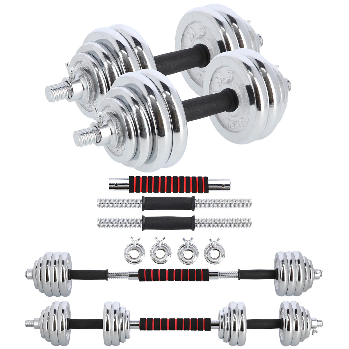 Hanteles ar regulējamu svaru HMS STC30 2x15KG
