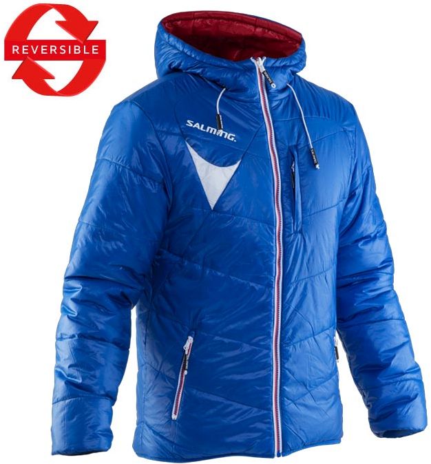 Salming Reversible Team Jacket sporta vējjaka ar kapuci (1194671-0305)