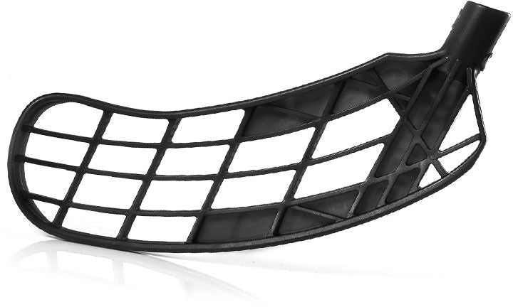 Salming Q1 Blade Black florbola spēlētāja lāpstiņa (1113310E-0101)