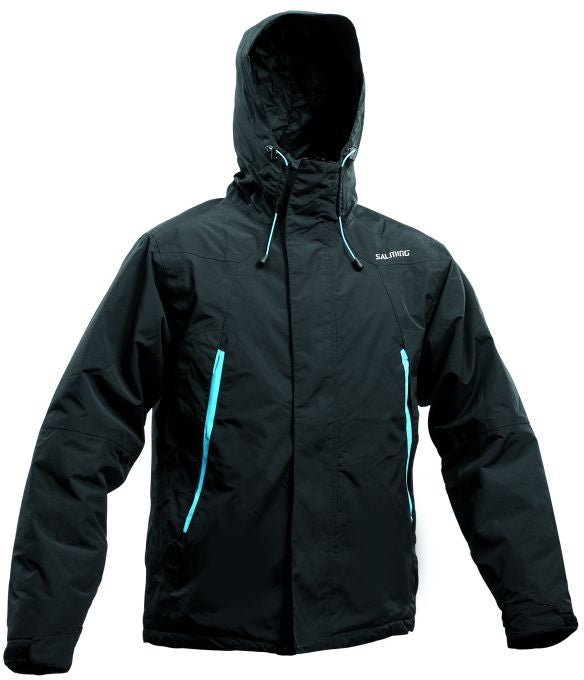 Salming 365 Team Jacket Black sporta vējjaka ar kapuci (365TJ)