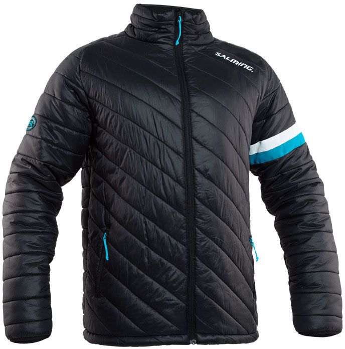 Salming Quilted Jacket sporta vējjaka ar augstu kaklu (1194670-0101)