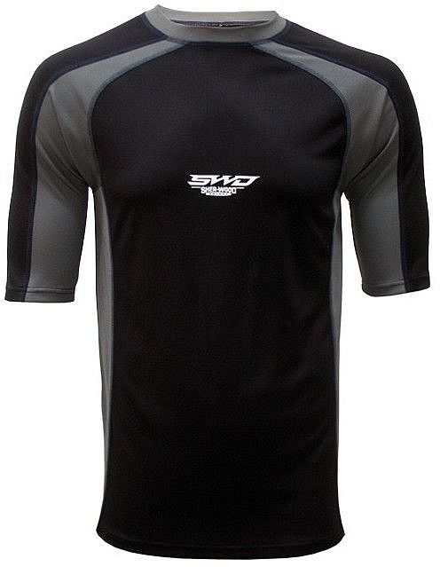 Sherwood Clima Plus 3M Loose Fit Shirt Sr hokeja spēlētāja īsais kompresijas krekls (8427)