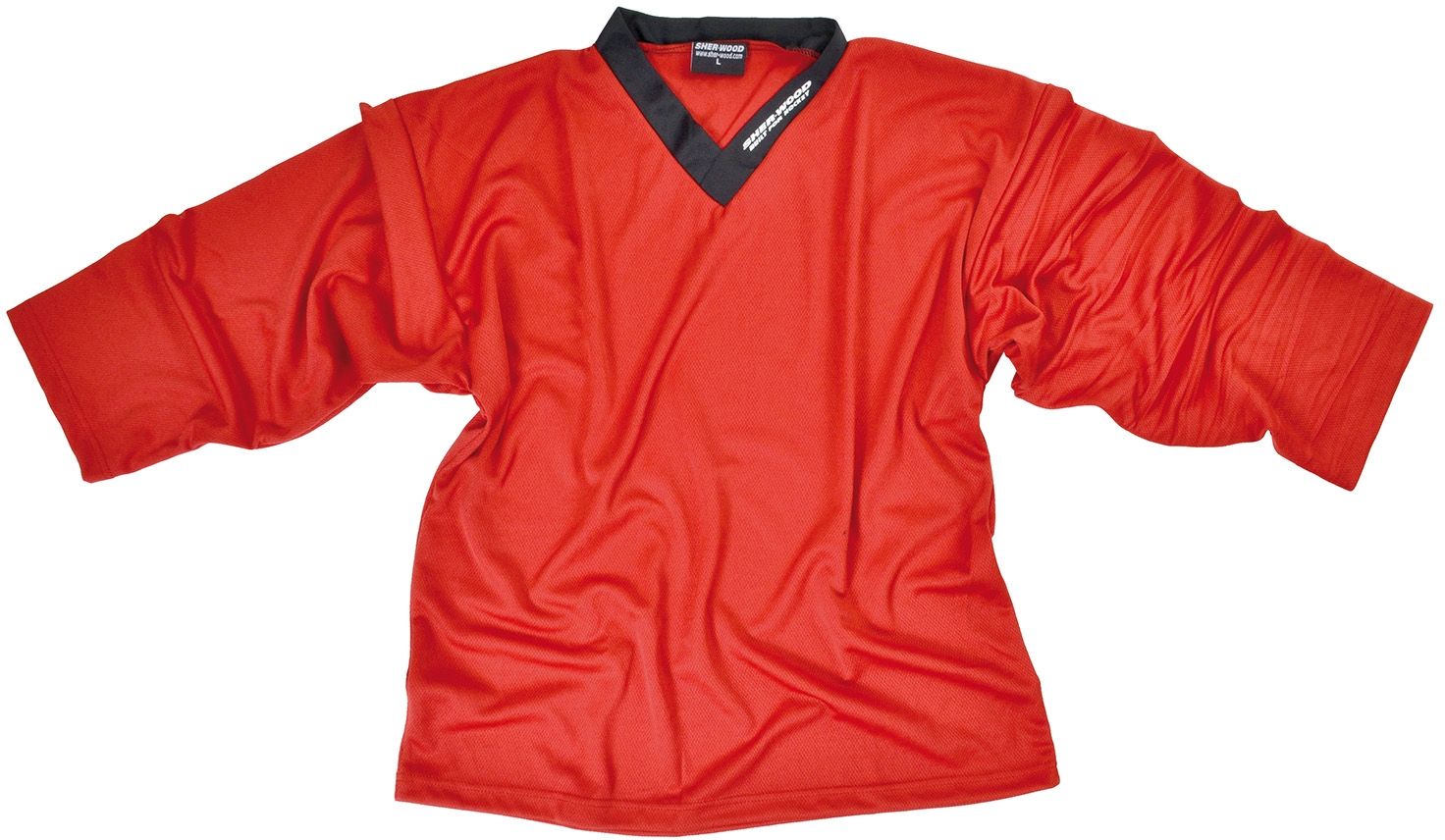 Sherwood Player Practice Jersey Red hokeja spēlētāja treniņkrekls (42000)
