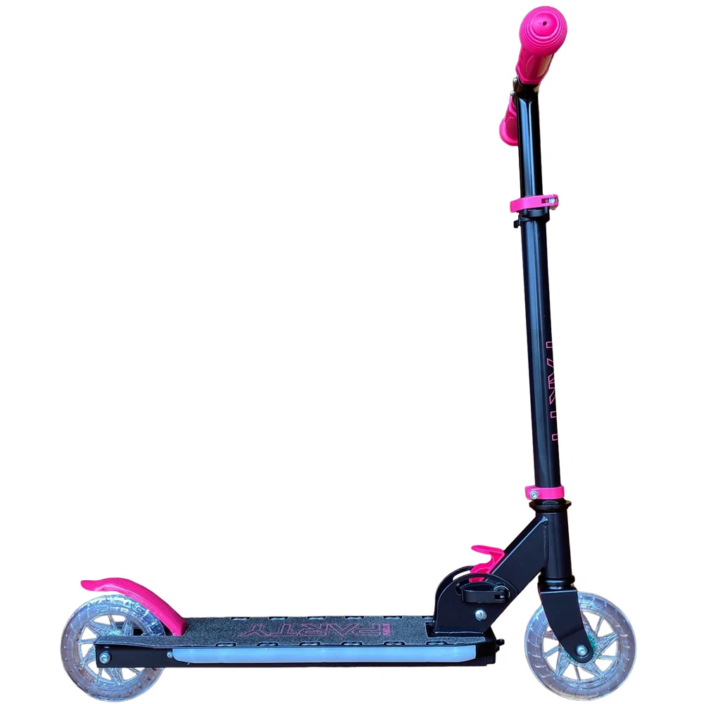 Skrejritenis Story Party Adjustable Kids Kick Scooter Pink