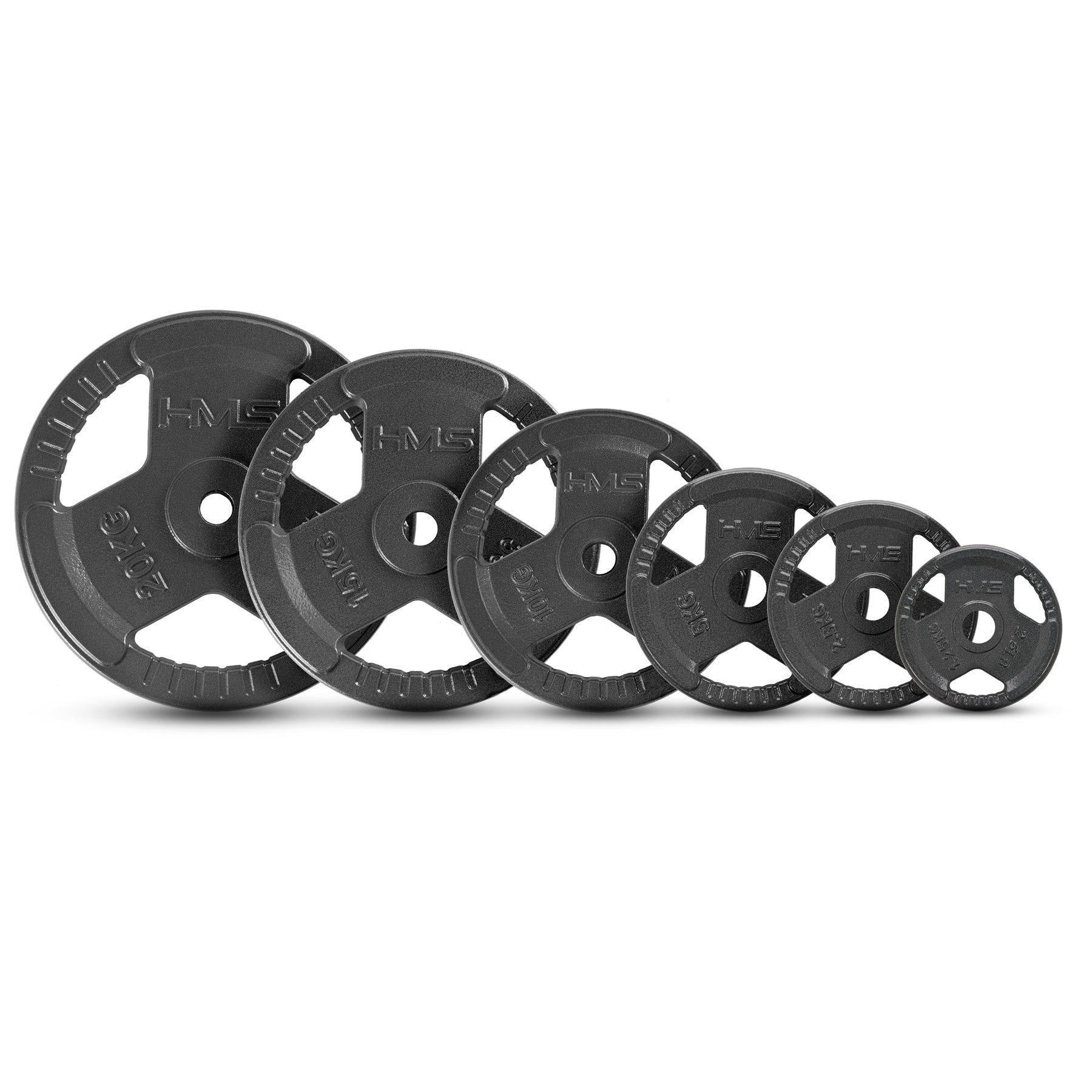 Tērauda svaru disks 30mm THM05 HAMMERTON PLĀKSNE ANTRACITE 5 KG HMS