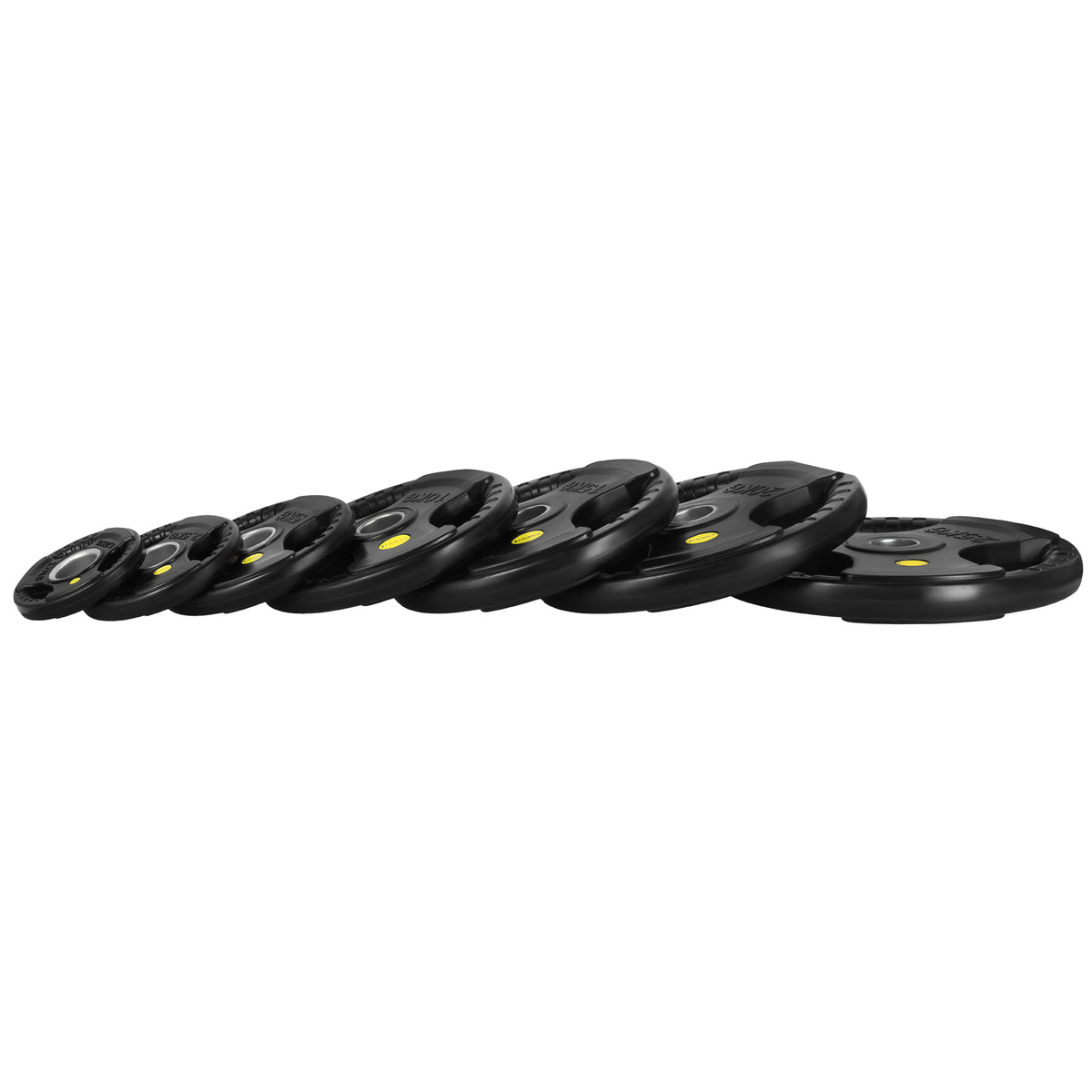 Gumijots svaru disks 50 mm TOK25 PRO OLYMPIC PLATE 25 KG HMS