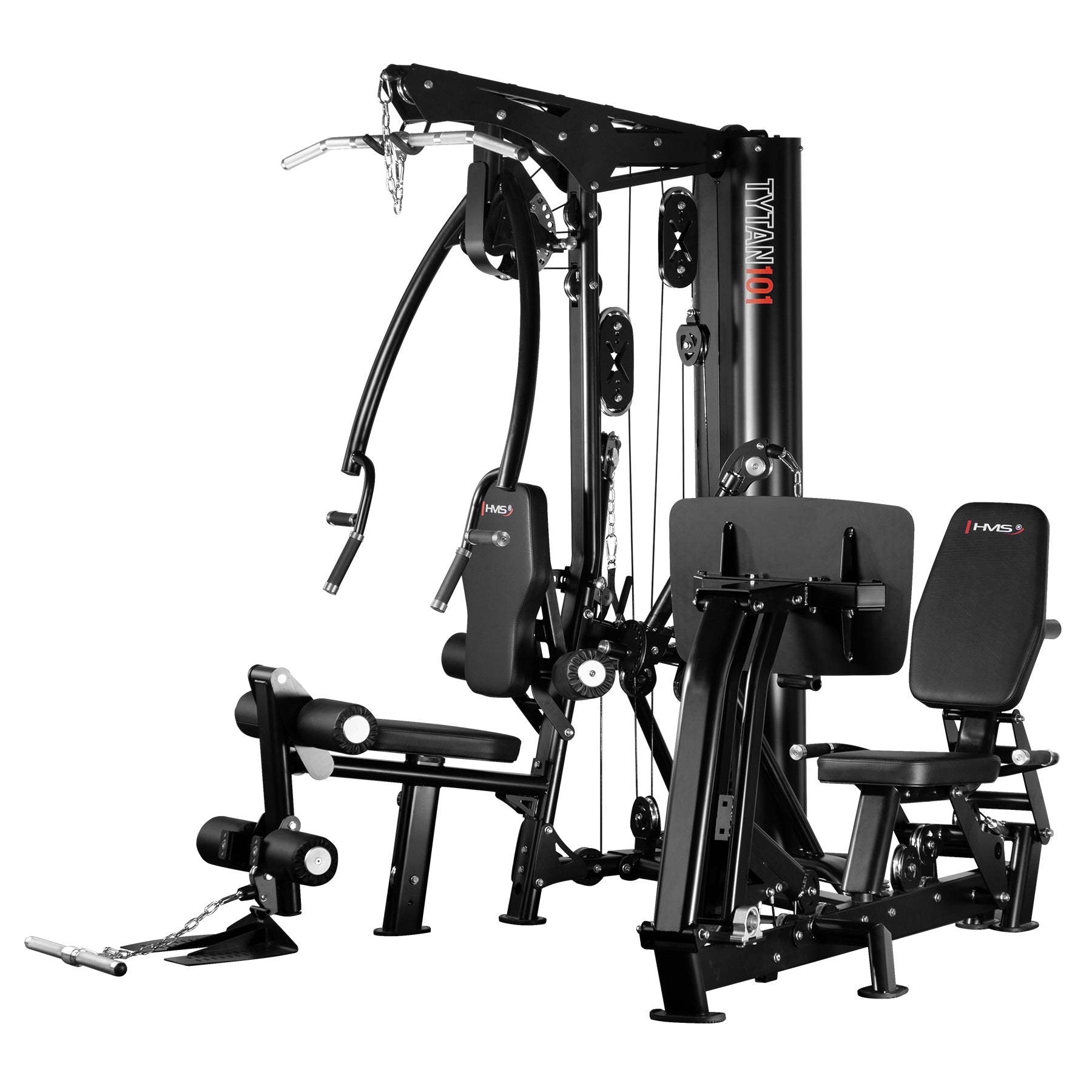TYTAN 101 Daudzfunkcionālais trenažieris ar kāju opciju komercionālā versija