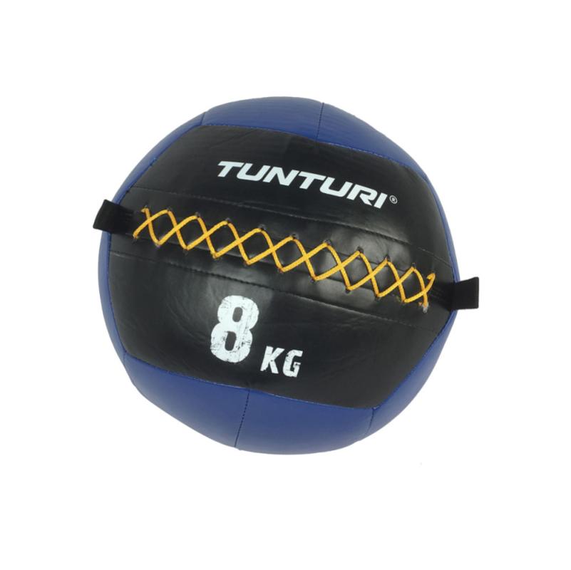 Pildīta bumba Tunturi Sienas bumba 8 kg, zila