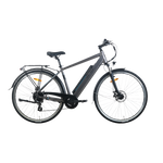 Elektriskais velosipēds TOTEM XC921 28", pelēks