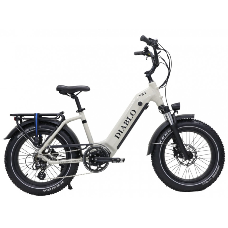 Elektriskais velosipēds DIABLO XR2, pelēks