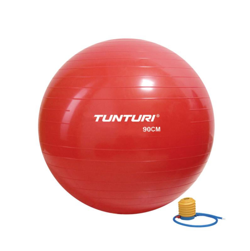 Vingrošanas bumba TUNTURI Gymball 65cm, sarkana