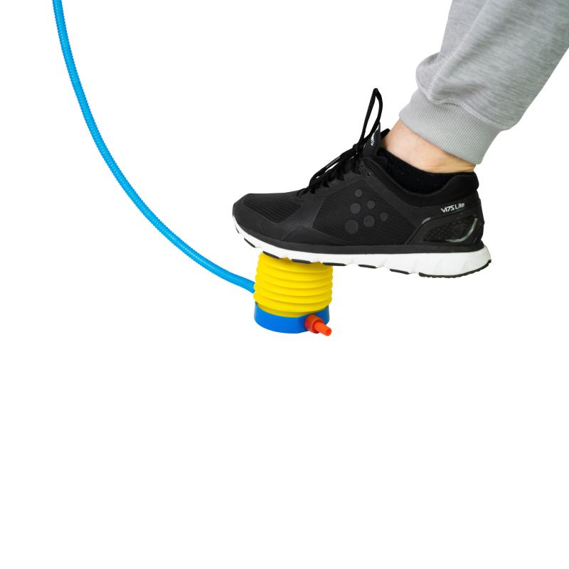 Vingrošanas bumba TUNTURI Gymball 75cm pretsprādziena, melna