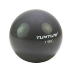 Vingrošanas bumba TUNTURI Yoga Toningball 1,5kg, antracīts