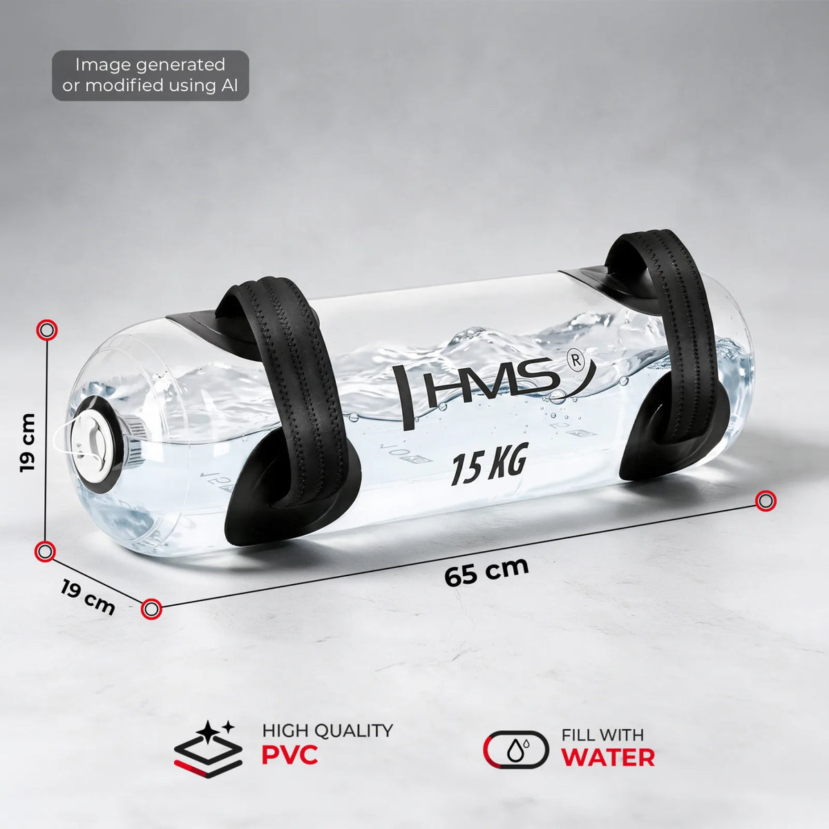 WAB15 AR ŪDENI PILDĀMA TRENIŅU SOMA AQUA POWERBAG 15 KG HMS