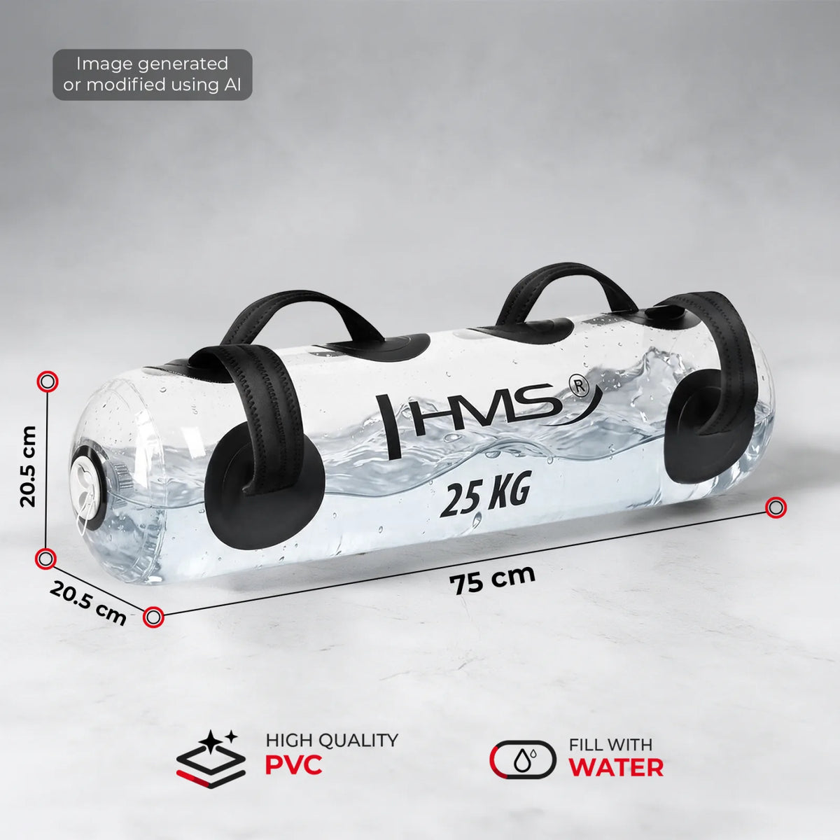 WAB25 AR ŪDENI PILDĀMA TRENIŅU SOMA AQUA POWERBAG 25 KG HMS