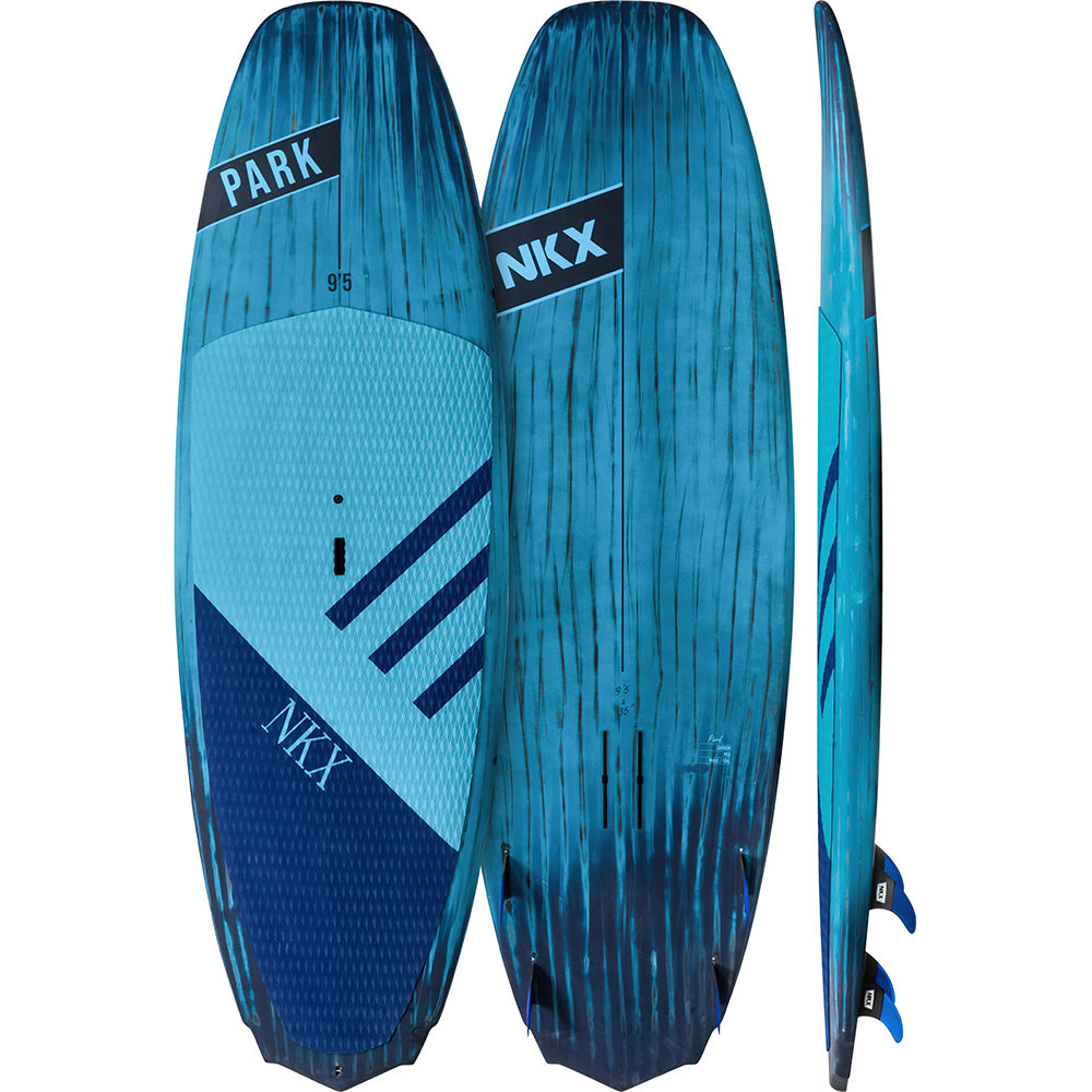Cietais SUP dēlis NKX Park Carbon 9'5 Teal