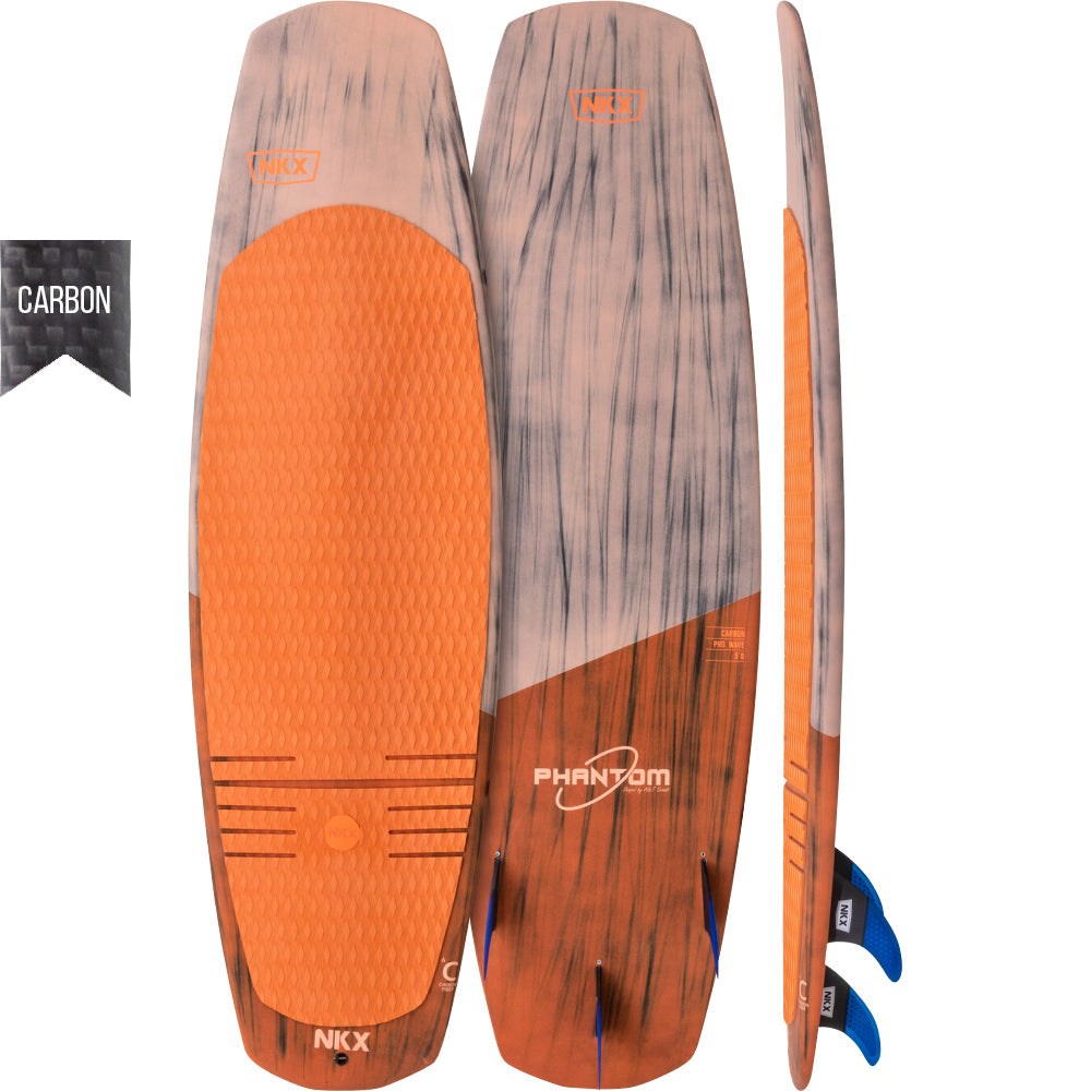 Sērfošanas dēlis NKX Phantom Carbon 5'8  Papaya