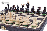 Šaha karaļa vidējais 360x180x50mm, karalis 60mm