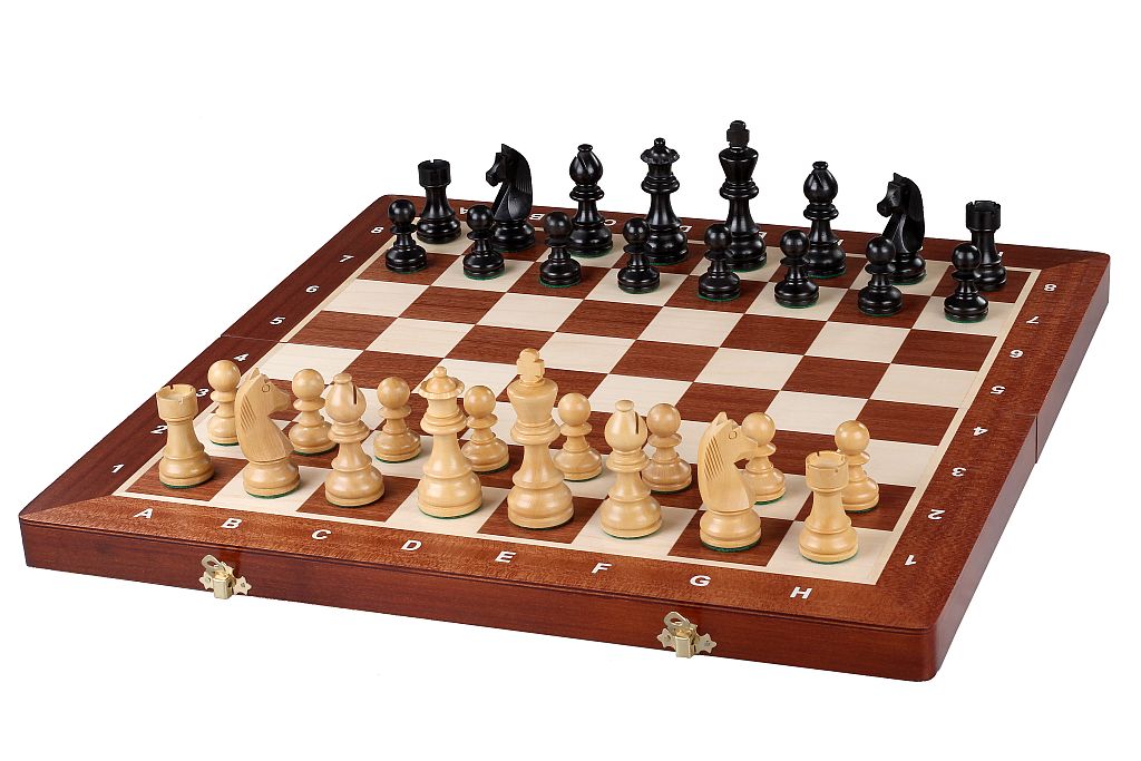 Šahs Tournament 4, 420x210x50mm, Karalis 83mm