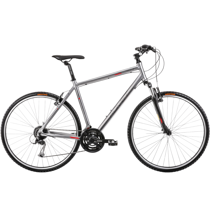 Velosipēds ROMET Orkan 2 M, pelēks-sarkans (XL)