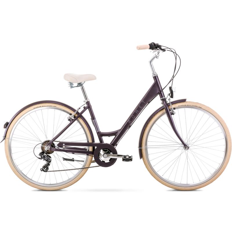 Sieviešu velosipēds ROMET Sonata Eco, violets (L)