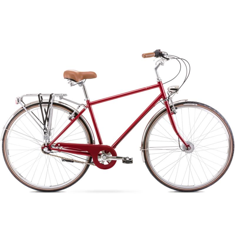 Velosipēds ROMET Vintage Classic M, sarkans (L)