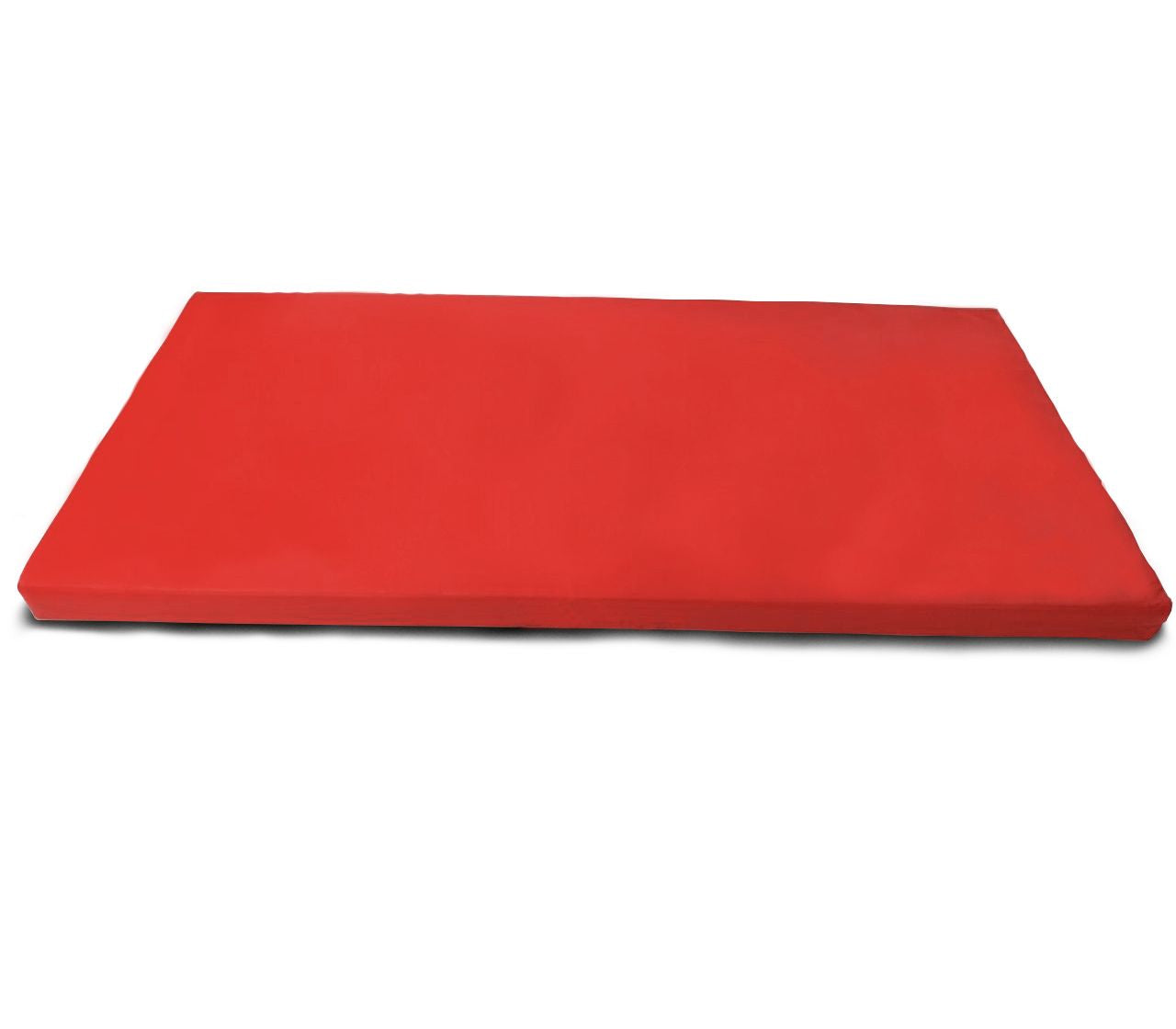 Nesaliekams vingrošanas paklājiņš SANRO 200x120x10 cm sarkans