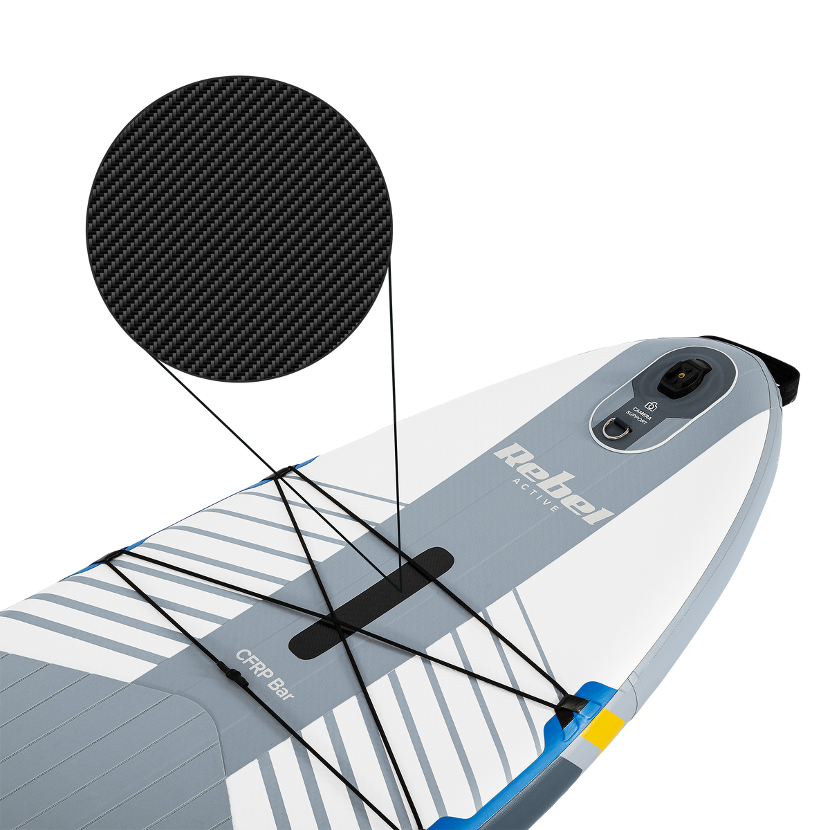 REBEL ACTIVE PRO RBA-4518 SUP dēlis - balts