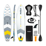 Sup dēlis piepūšams REBEL ACTIVE RBA4501 SUP dēlis - balts