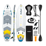 Sup dēlis piepūšams REBEL ACTIVE RBA4507 SUP dēlis - balts