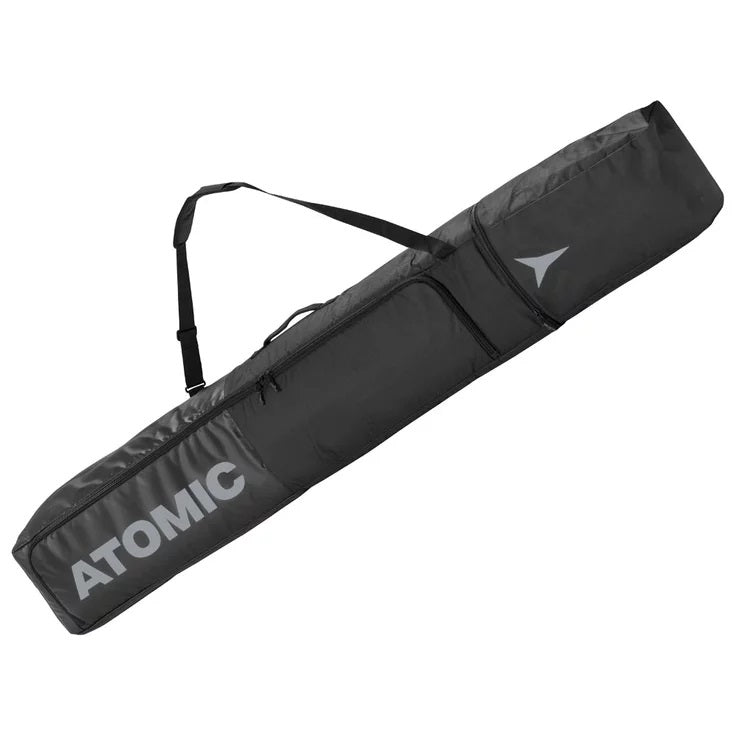 ATOMIC DOUBLE SKI BAG slēpju soma melna/pelēka