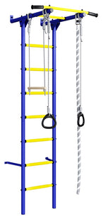 Sporta komplekss (vingrošanas siena) ROMANA Econom 2 zaļi-dzeltens, 243-280x41 cm
