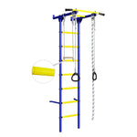 Sporta komplekss (vingrošanas siena) ROMANA Econom 2 zaļi-dzeltens, 243-280x41 cm