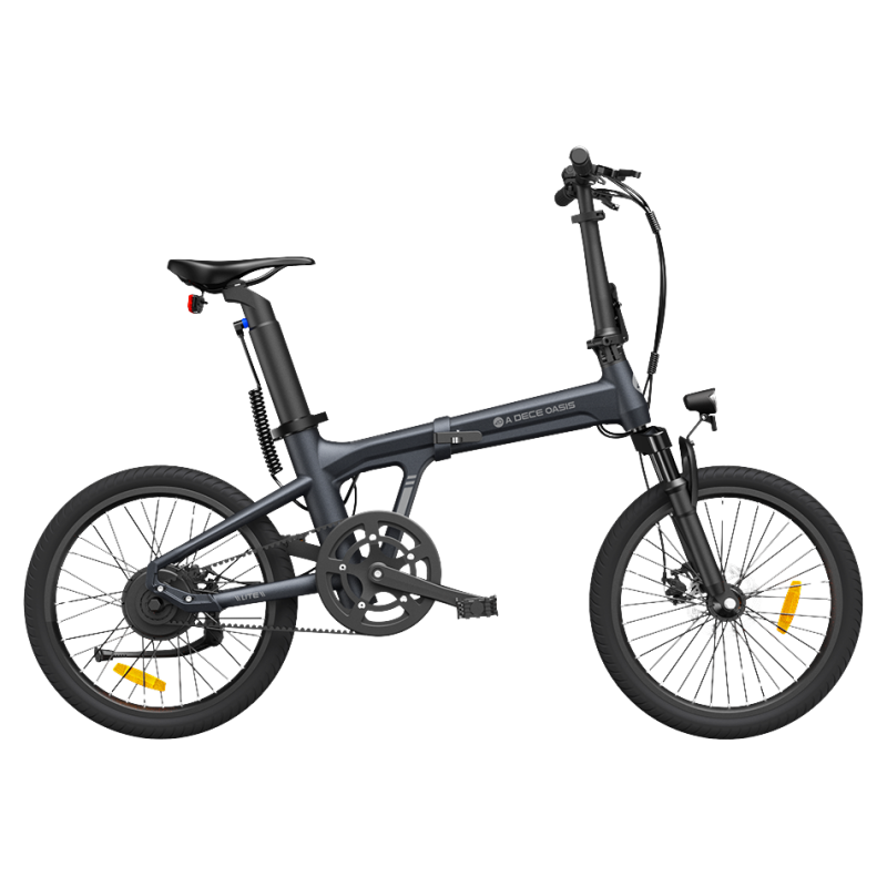 Saliekams elektrovelosipēds ADO A20S AIR ar priekšējo piekari, pelēks
