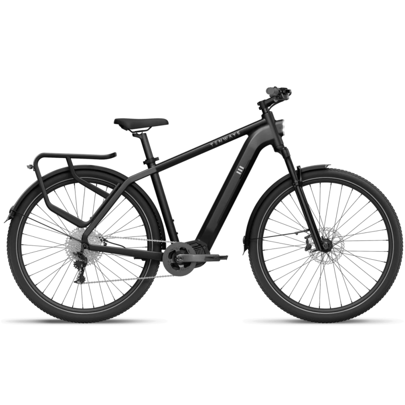 Elektriskais velosipēds TENVEJS AGO X, 29" Midnight Black (M)