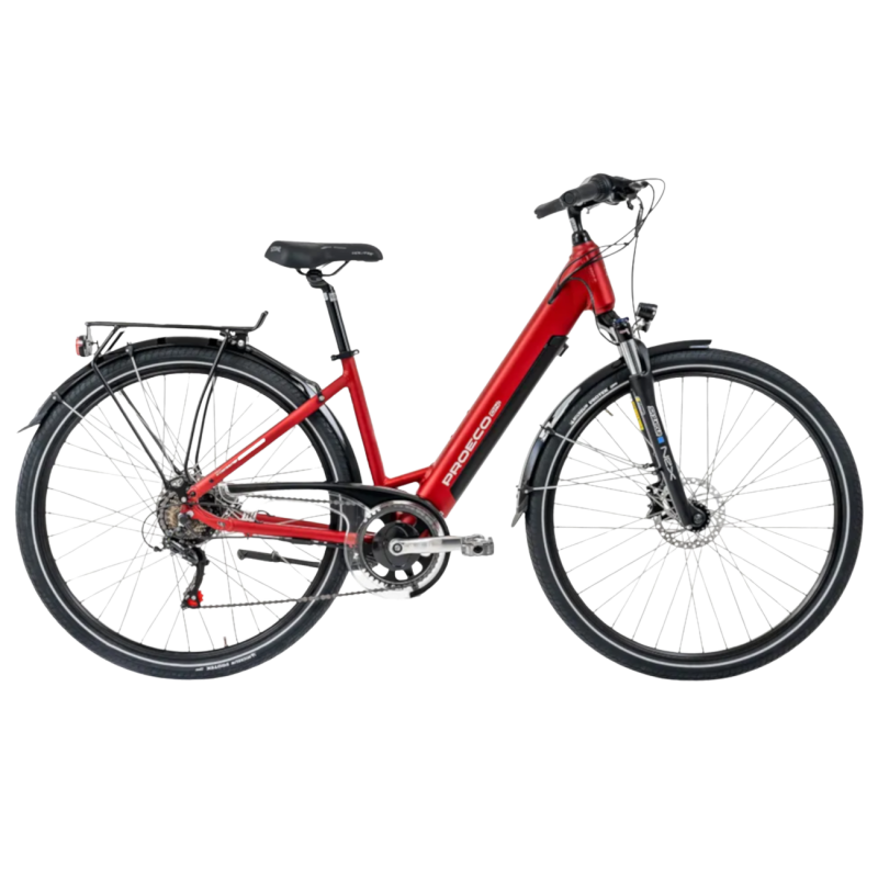 Elektriskais velosipēds ROMET PROECO Wave LTD 1.0, sarkans (L)