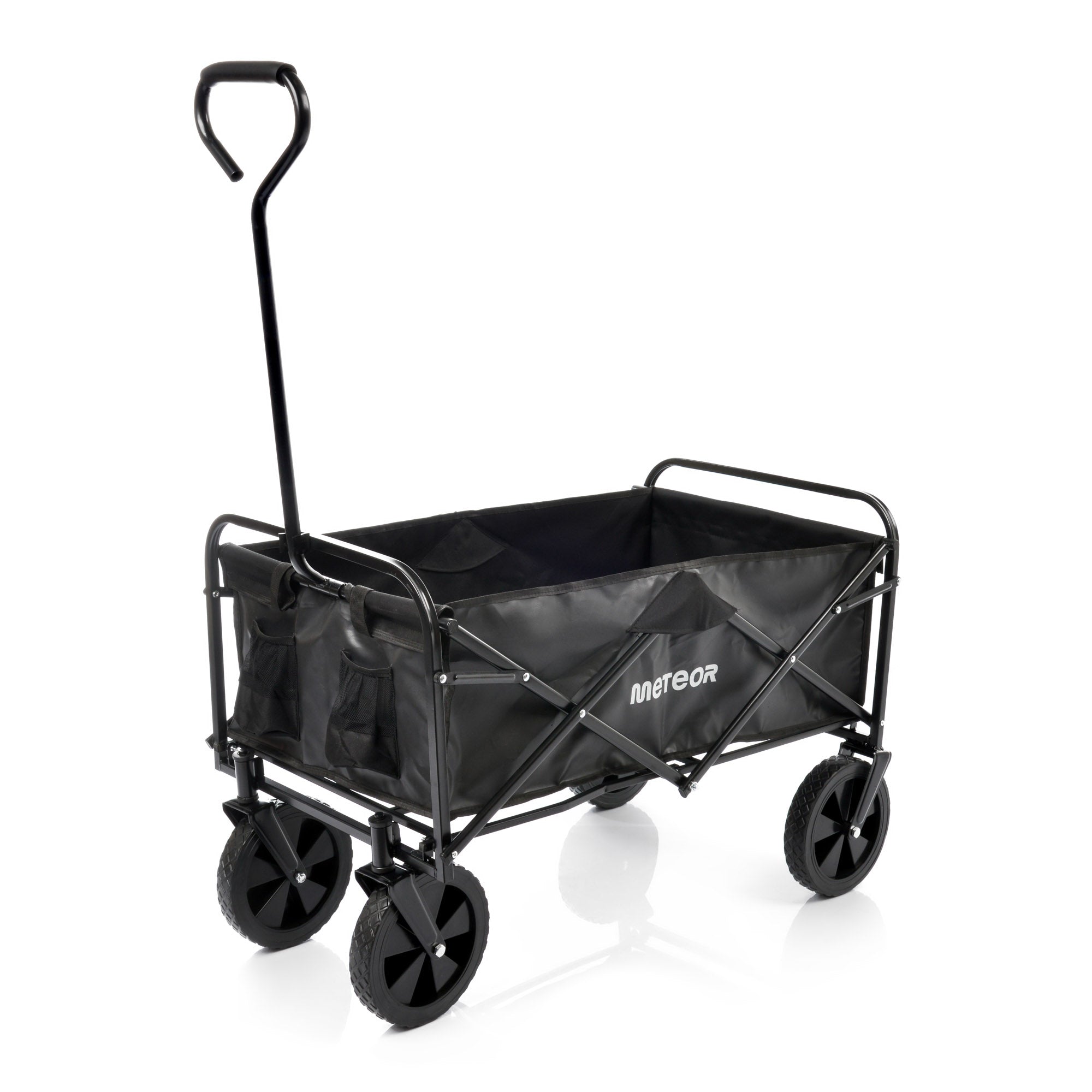 Meteor saliekamie ratiņi X-200 melni