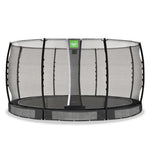 EXIT Allure Classic ground trampoline ø427cm - black