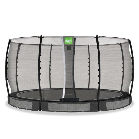 EXIT Allure Classic ground trampoline ø427cm - black