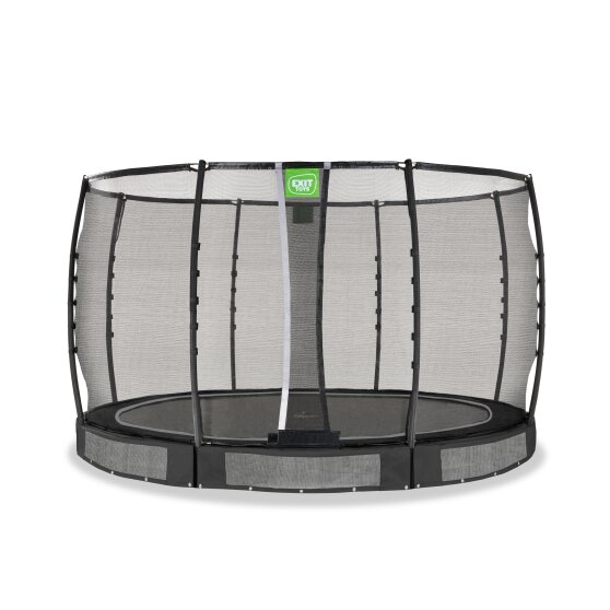 EXIT Allure Premium zemes batuts ø366cm - melns