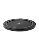 EXIT InTerra zemes līmeņa sporta batuts ø427cm - melns