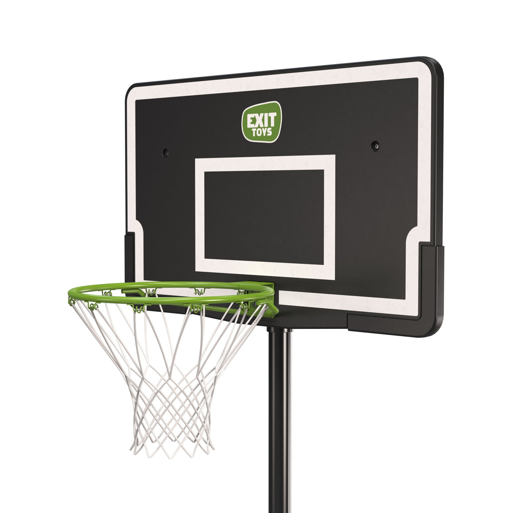 Pārvietojams basketbola grozs EXIT NovaStar regulējama augstuma basketbola aizmugure, kas aug kopā ar jums